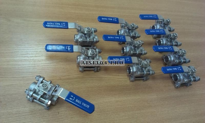 Кpaн нержавеющий приварной разборной 1/2" AISI 304  TRiNOX - <ro>Изображение</ro><ru>Изображение</ru> #2, <ru>Объявление</ru> #1742127