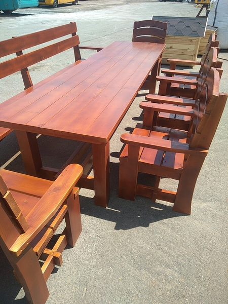 Дерев'яні садові меблі.Деревянная садовая мебель.Уличная мебель. Мебель для дачи - <ro>Изображение</ro><ru>Изображение</ru> #6, <ru>Объявление</ru> #1592134