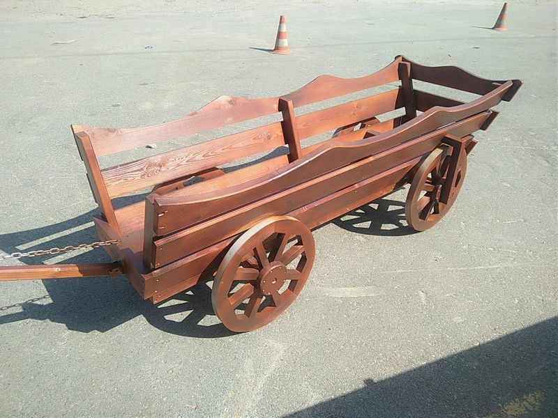 Декоративная телега. Возик. Візок. Тележка з дерева. Деревянные колеса для телег - <ro>Изображение</ro><ru>Изображение</ru> #6, <ru>Объявление</ru> #1469314