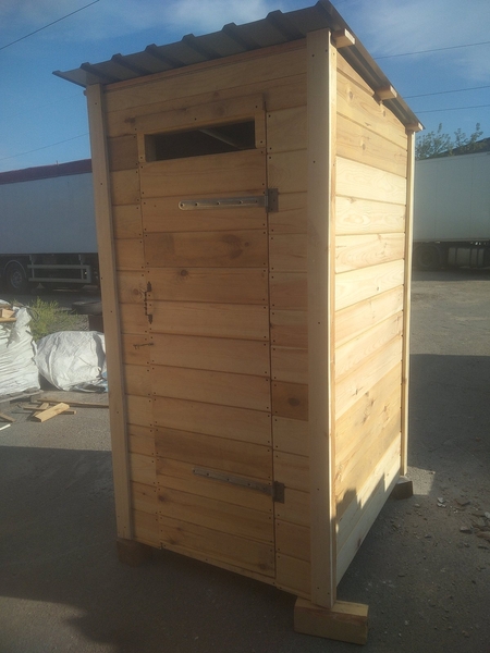 Деревянный туалет. Летняя душевая кабина из дерева. Туалет з дерева.  - <ro>Изображение</ro><ru>Изображение</ru> #7, <ru>Объявление</ru> #1674320