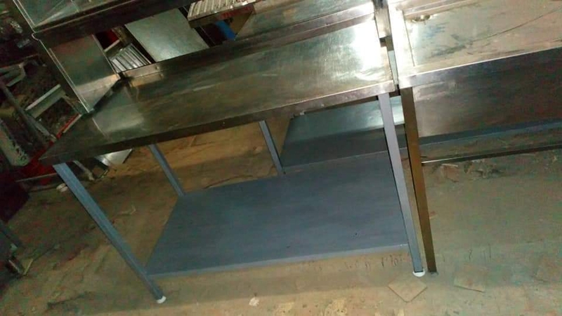 Стол мойка зонт полка стеллаж нержавеющий бу - <ro>Изображение</ro><ru>Изображение</ru> #4, <ru>Объявление</ru> #1743274