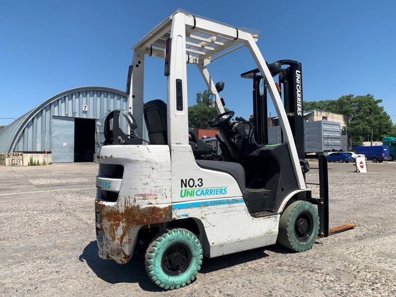 Вилковий автонавантажувач Nissan на 1.5 тонни на немаркiй гумі.  Модель P1F1A15D - <ro>Изображение</ro><ru>Изображение</ru> #4, <ru>Объявление</ru> #1744901