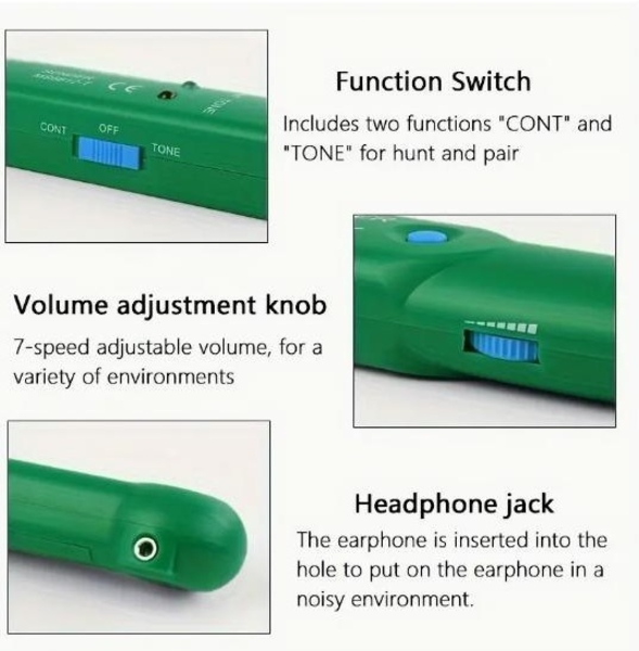 Кабельний трекер MS6812-T - тестовий набір (тональний генератор та щуп) - <ro>Изображение</ro><ru>Изображение</ru> #5, <ru>Объявление</ru> #1747692
