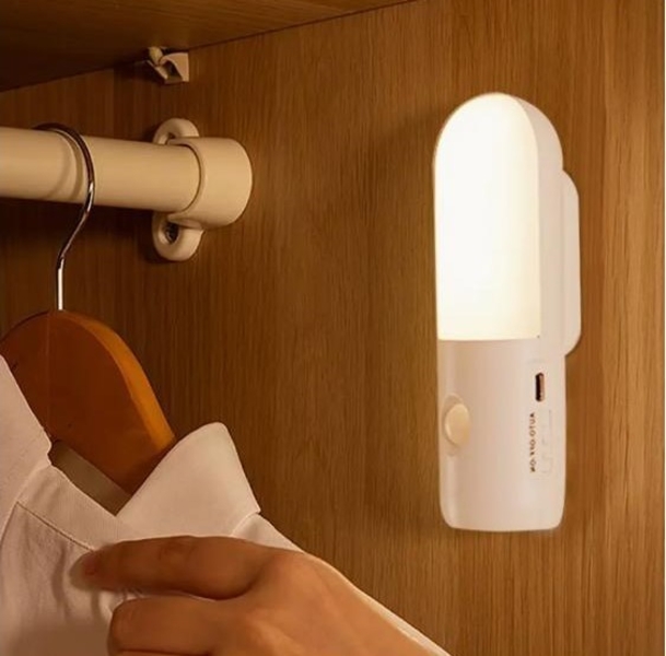 Світлодіодний нічник із датчиком руху, акумуляторний - <ro>Изображение</ro><ru>Изображение</ru> #4, <ru>Объявление</ru> #1747445