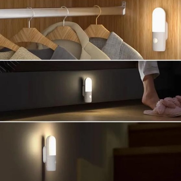 Світлодіодний нічник із датчиком руху, акумуляторний - <ro>Изображение</ro><ru>Изображение</ru> #7, <ru>Объявление</ru> #1747445