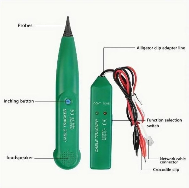 Кабельний трекер MS6812-T - тестовий набір (тональний генератор та щуп) - <ro>Изображение</ro><ru>Изображение</ru> #7, <ru>Объявление</ru> #1747692