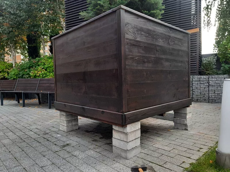 Кашпо из дерева для цветов, овощей и фруктов. Кадки. Кашпо з дерева.  - <ro>Изображение</ro><ru>Изображение</ru> #8, <ru>Объявление</ru> #1592126