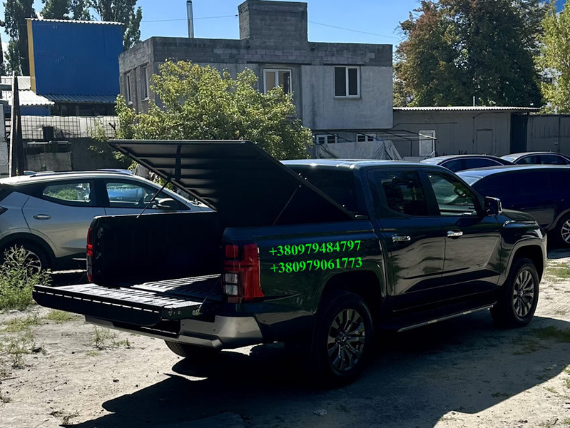 Односекційна силова кришка кузова пікапа, всі моделі. Накриття на кузов пікапа. - <ro>Изображение</ro><ru>Изображение</ru> #6, <ru>Объявление</ru> #1747582