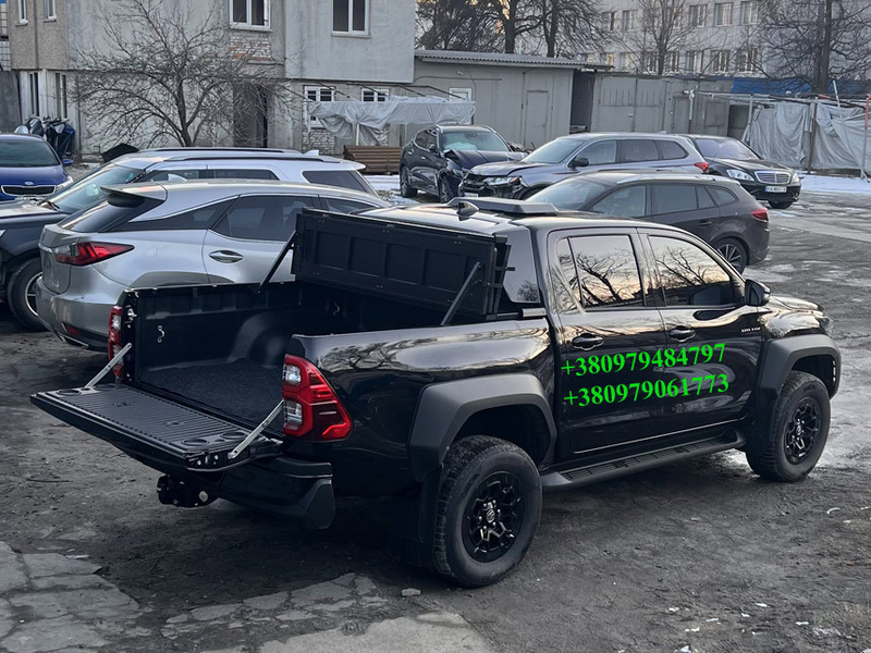 Силова кришка кузова пікапа для Toyota Hilux GR Sport/Тойота Хайлюкс. - <ro>Изображение</ro><ru>Изображение</ru> #5, <ru>Объявление</ru> #1747551