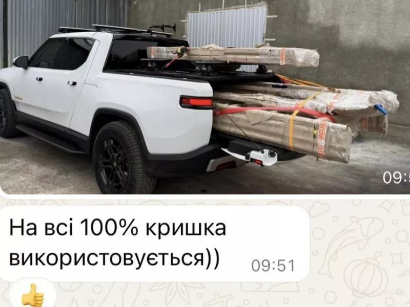 Силова кришка для кузова пікапа Rivian R1T – захист, стиль - <ro>Изображение</ro><ru>Изображение</ru> #6, <ru>Объявление</ru> #1747905