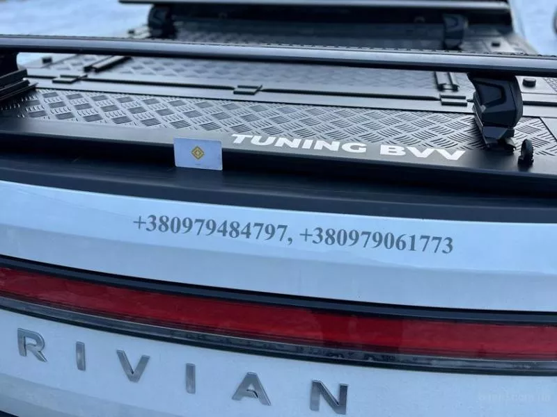 Силова кришка для кузова пікапа Rivian R1T – захист, стиль - <ro>Изображение</ro><ru>Изображение</ru> #7, <ru>Объявление</ru> #1747905