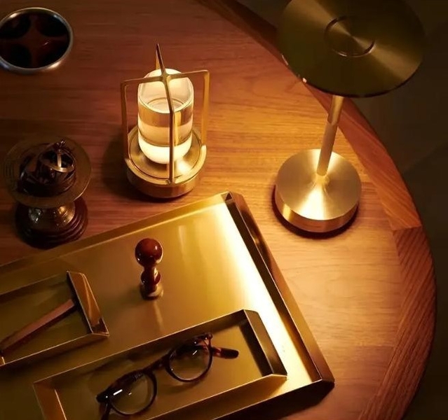 Акумуляторна настільна LED лампа – сенсорне управління, триколірне освітлення - <ro>Изображение</ro><ru>Изображение</ru> #3, <ru>Объявление</ru> #1747960