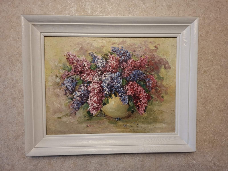 Картина "Сирень", полотно, масло - <ro>Изображение</ro><ru>Изображение</ru> #1, <ru>Объявление</ru> #1748739