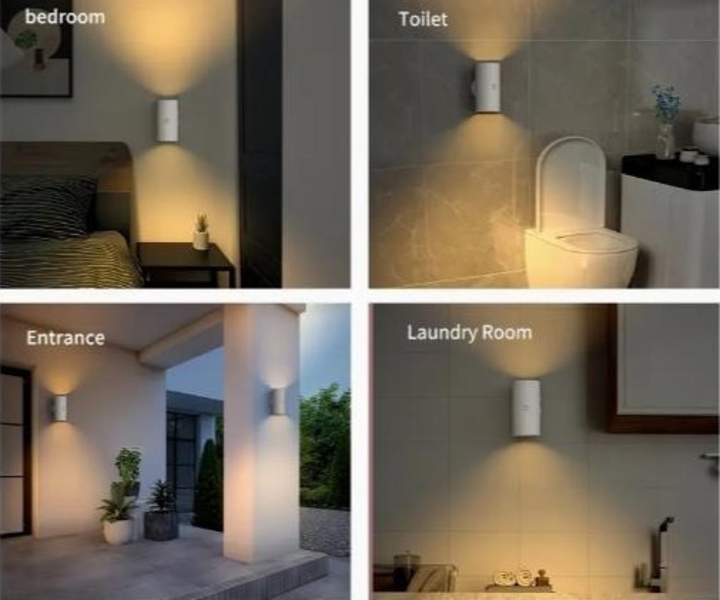 Два акумуляторних LED-нічникі з датчиком руху, магнітним кріпленням  - <ro>Изображение</ro><ru>Изображение</ru> #4, <ru>Объявление</ru> #1745448