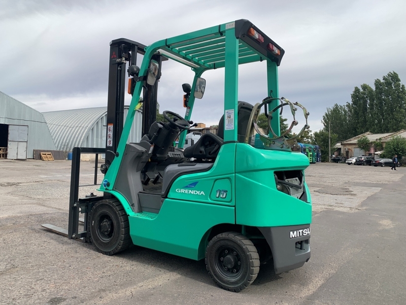 Вилочний автонавантажувач Mitsubishi, 2019 року з бічним зміщенням Модель: FGE15 - <ro>Изображение</ro><ru>Изображение</ru> #3, <ru>Объявление</ru> #1751134