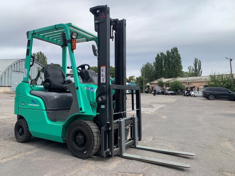 Вилочний автонавантажувач Mitsubishi, 2019 року з бічним зміщенням Модель: FGE15 - <ro>Изображение</ro><ru>Изображение</ru> #5, <ru>Объявление</ru> #1751134