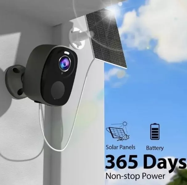Сонячна Wi-Fi камера безпеки з прожектором, сиреною та акумулятором 5000 мАг - <ro>Изображение</ro><ru>Изображение</ru> #7, <ru>Объявление</ru> #1751561