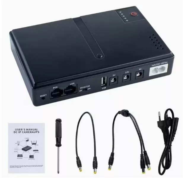 Mini DC UPS, універсальний блок безперебійного живлення з виходами 5V/9V/12V - <ro>Изображение</ro><ru>Изображение</ru> #3, <ru>Объявление</ru> #1752028