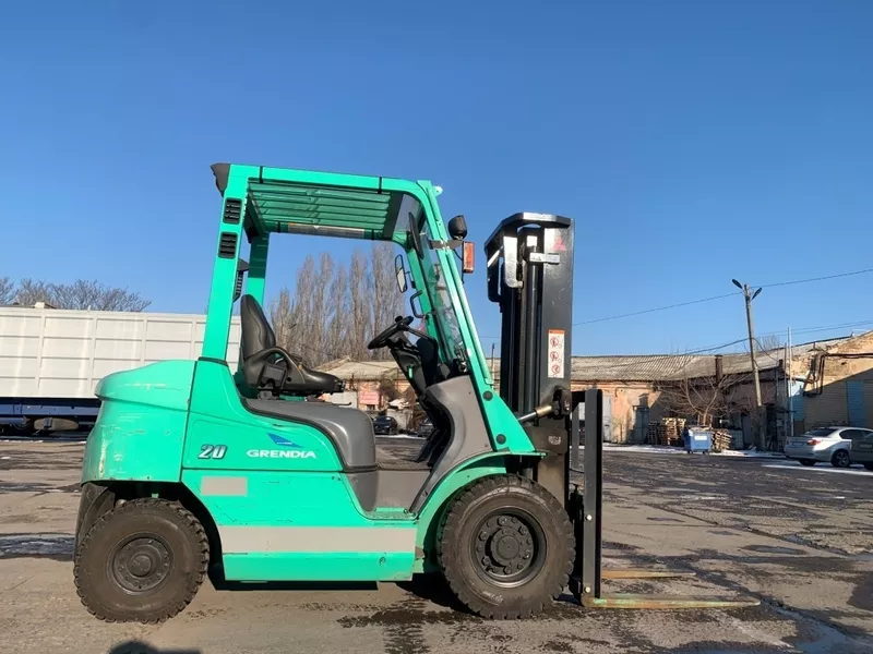 Бензиновий навантажувач Mitsubishi, напрацювання 2919 мотогодин. Модель: FGE20T - <ro>Изображение</ro><ru>Изображение</ru> #6, <ru>Объявление</ru> #1752512