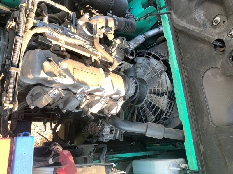 Бензиновий навантажувач Mitsubishi, напрацювання 2919 мотогодин. Модель: FGE20T - <ro>Изображение</ro><ru>Изображение</ru> #7, <ru>Объявление</ru> #1752512