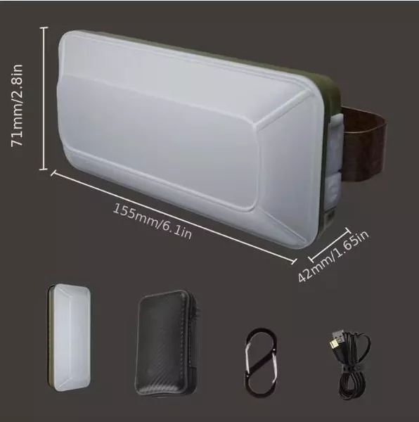 Світильник, акумуляторний, з функцією power bank, 10000 мАг, до 10 годин роботи - <ro>Изображение</ro><ru>Изображение</ru> #5, <ru>Объявление</ru> #1745979