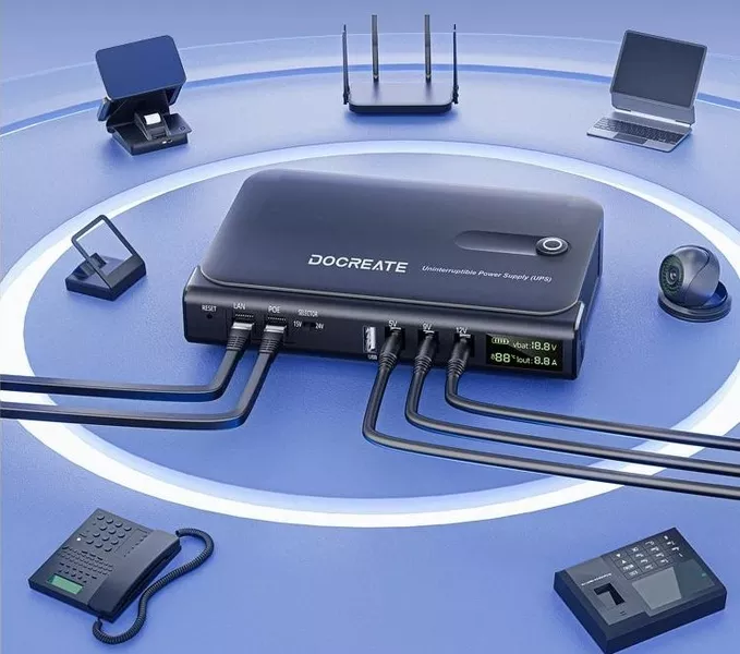 DC-UPS 36Вт DC1036L Джерело безперебійного живлення 5В 9В 12В 24В для роутера - <ro>Изображение</ro><ru>Изображение</ru> #1, <ru>Объявление</ru> #1747960