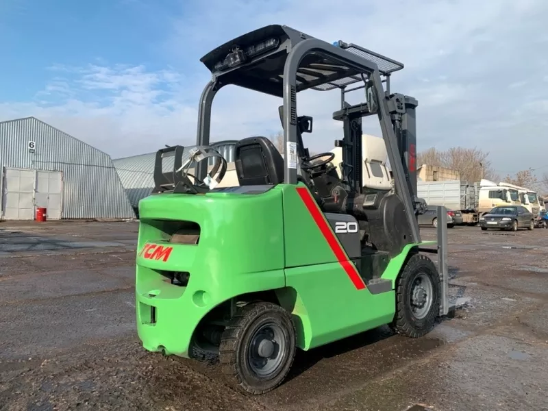 Газ-бензиновий навантажувач TCM (Nissan) з вагами, із напрацюванням 7644 м/г - <ro>Изображение</ro><ru>Изображение</ru> #4, <ru>Объявление</ru> #1752864