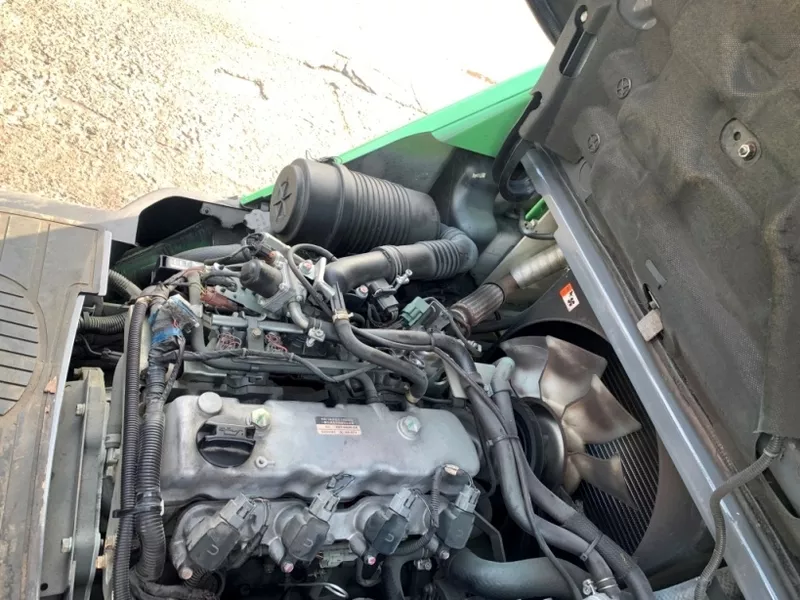 Газ-бензиновий навантажувач TCM (Nissan) з вагами, із напрацюванням 7644 м/г - <ro>Изображение</ro><ru>Изображение</ru> #7, <ru>Объявление</ru> #1752864