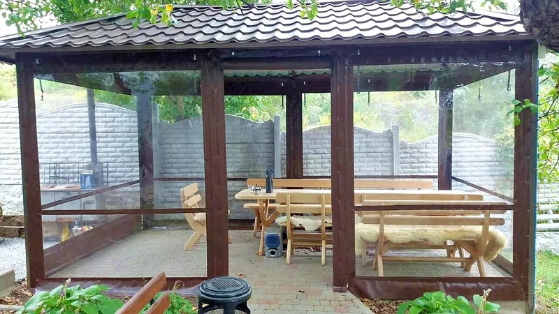 Прозрачные ПВХ шторы для беседок , веранд и террас от Велес - <ro>Изображение</ro><ru>Изображение</ru> #4, <ru>Объявление</ru> #1753072