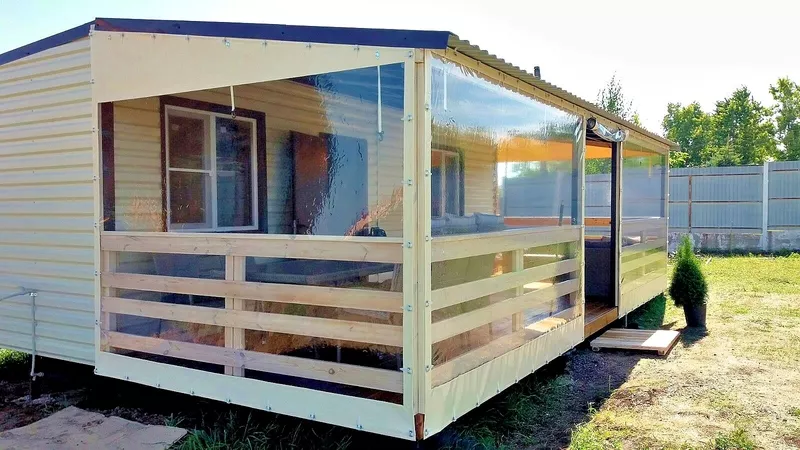 Прозрачные ПВХ шторы для беседок , веранд и террас от Велес - <ro>Изображение</ro><ru>Изображение</ru> #8, <ru>Объявление</ru> #1753072