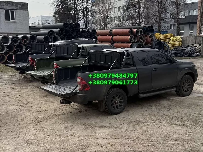 Cилова трисекційна кришка кузова пікапа з дугами. Крышка на кузов пикапа с дугам - <ro>Изображение</ro><ru>Изображение</ru> #10, <ru>Объявление</ru> #1754888
