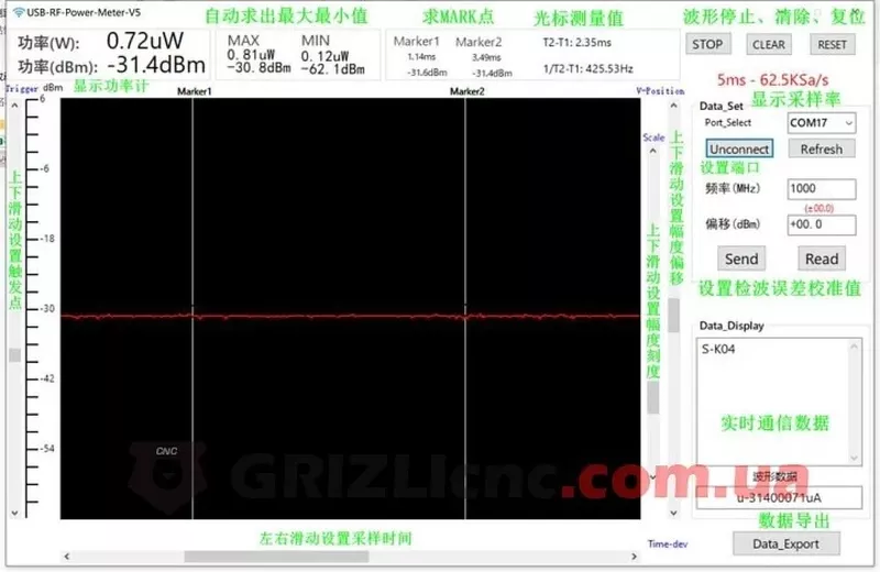 Вимірювач потужності радіосигналу RF Power Meter V7 - <ro>Изображение</ro><ru>Изображение</ru> #5, <ru>Объявление</ru> #1754951